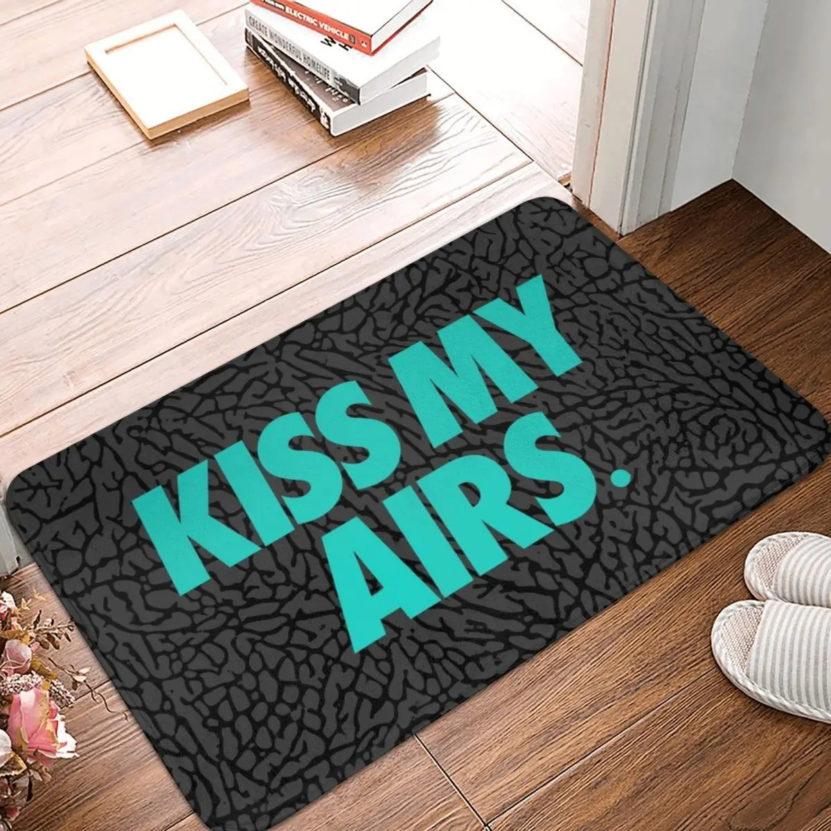

KISS MY AIRS Doormat Rug carpet Mat Footpad Polyester Non-slip Cushion Floor Mat Entrance Bedroom balcony Foot Pad
