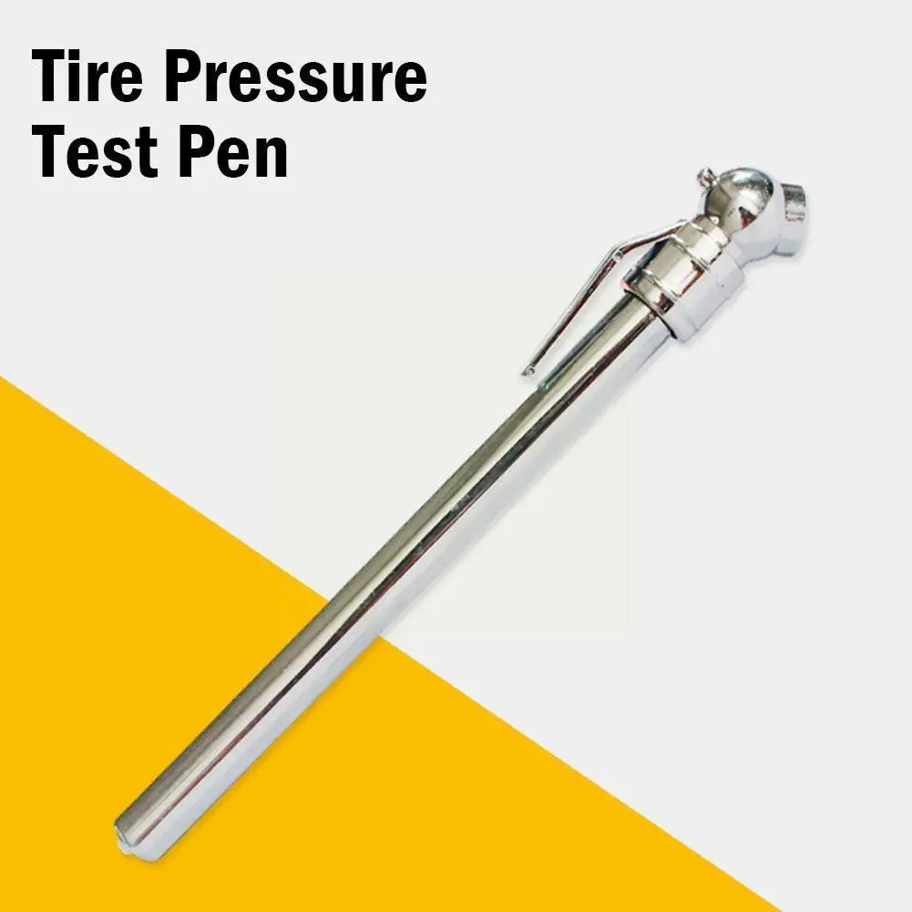 

Портативный измеритель давления воздуха в шинах T2h1, аварийный измеритель давления в шинах в форме ручки, 5-50 Psi, долговечный стальной