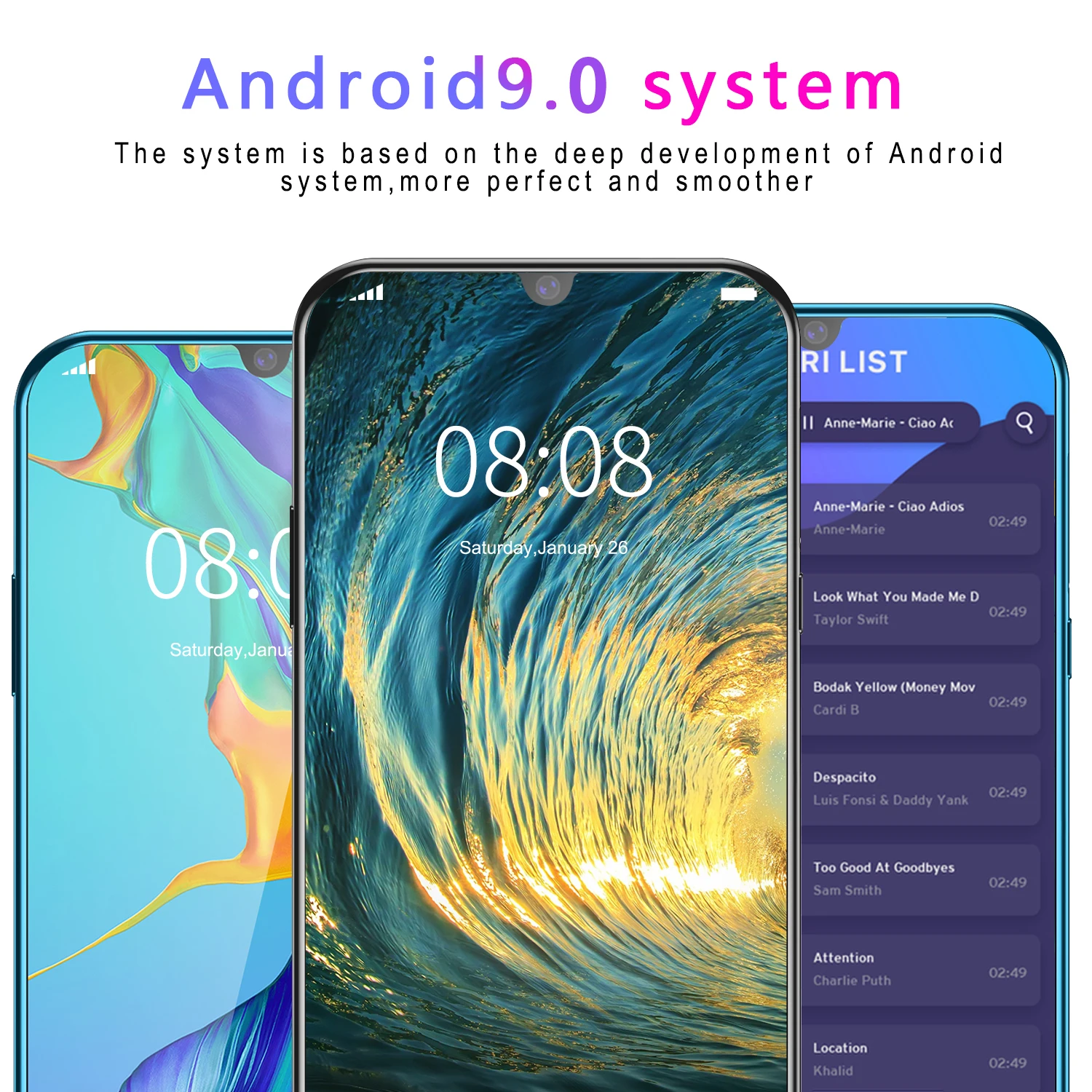 Смартфон Note 10 3 ГБ + 32 экран 6 26 дюйма HD самый дешевый смартфон работающий в Google Play