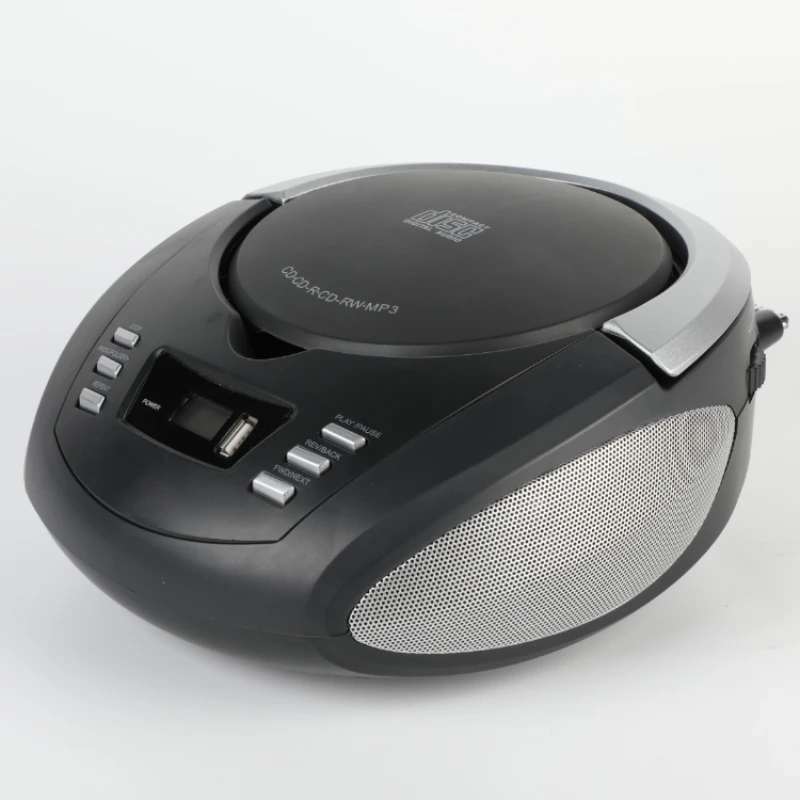 

Дешевый портативный Cd Бумбокс/Boombox Cd-плеер с Fm-радио