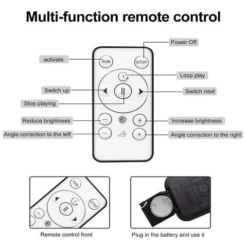Голографический 3D проекционный вентилятор с Wi-Fi, экран со светодиодной подсветкой и дистанционным управлением, рекламный дисплей HD с плавающей картинкой, крутая Поддержка приложения