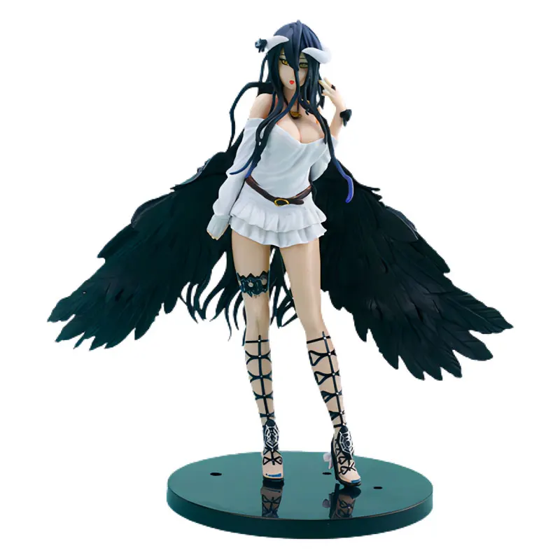 

Персонаж Аниме Overlord Albedo So-Bin Albedo фигурка кавайная модель из ПВХ игрушки для детей коллекция украшений Статуя Кукла экшн-фигурка подарки