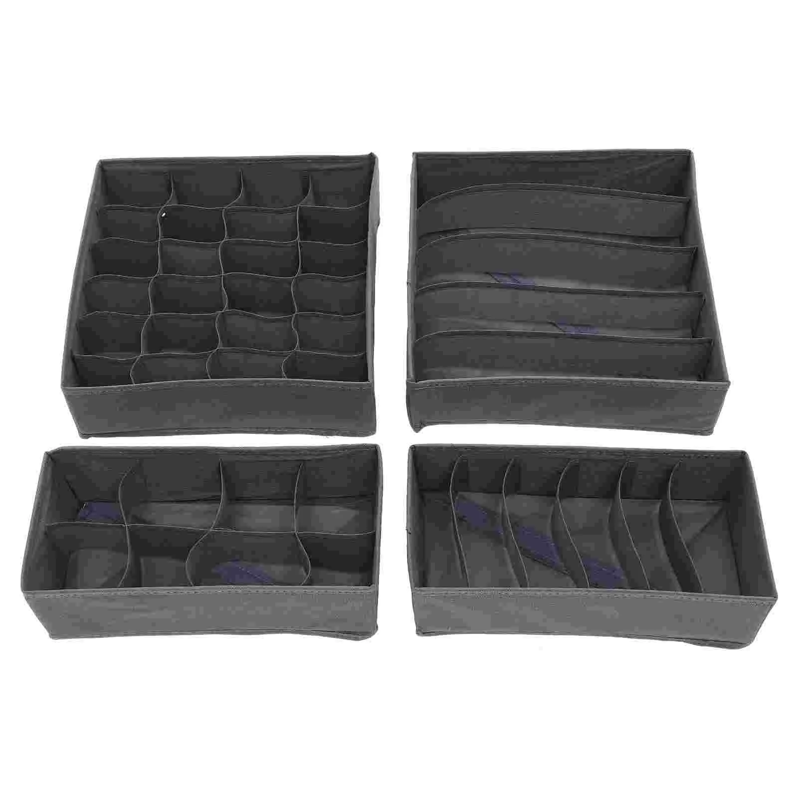 

Drawer Organizer Storagecloset Box Divider Sockbin Dresser Organizers Container Clothes Socksbinsdividers Cubes Containers