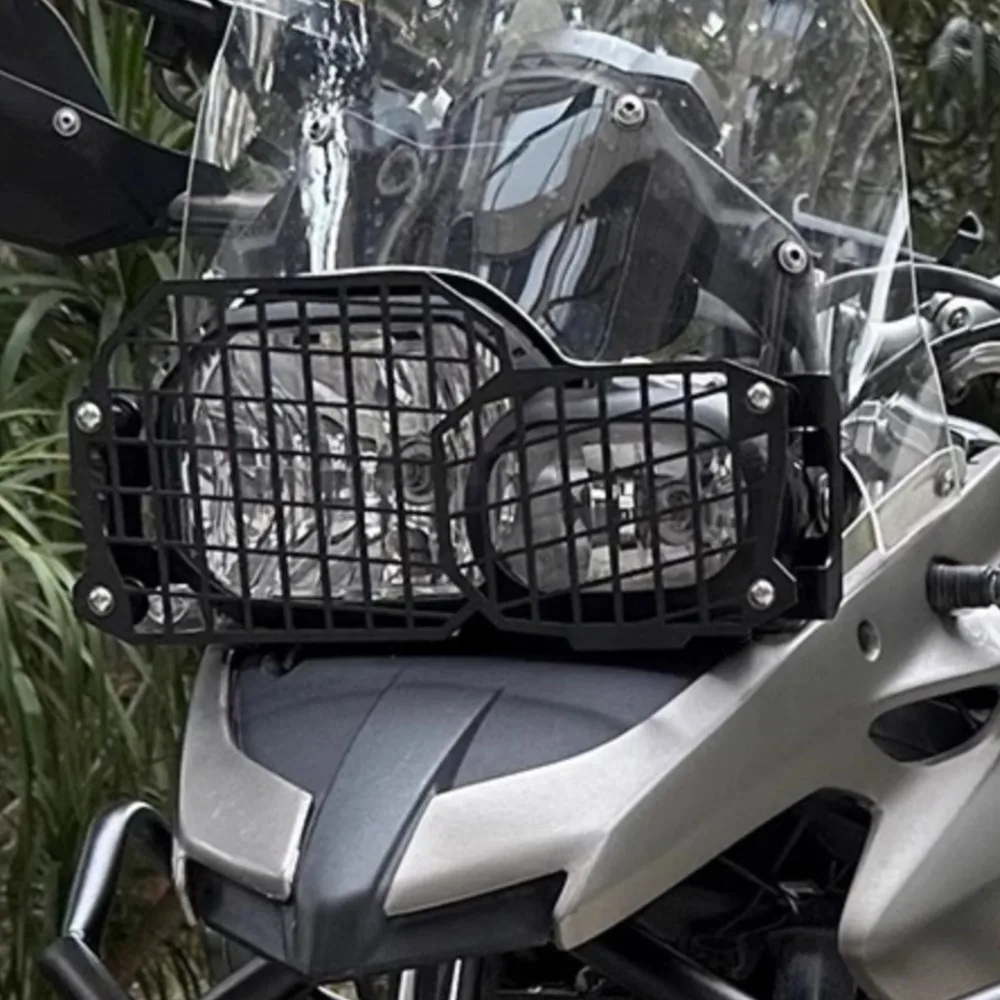 Фото Защитные решетки для фар мотоциклов BMW F800GS, F700GS, F650GS, F800R, F700, F650 GS Twin 2008-2019 №3