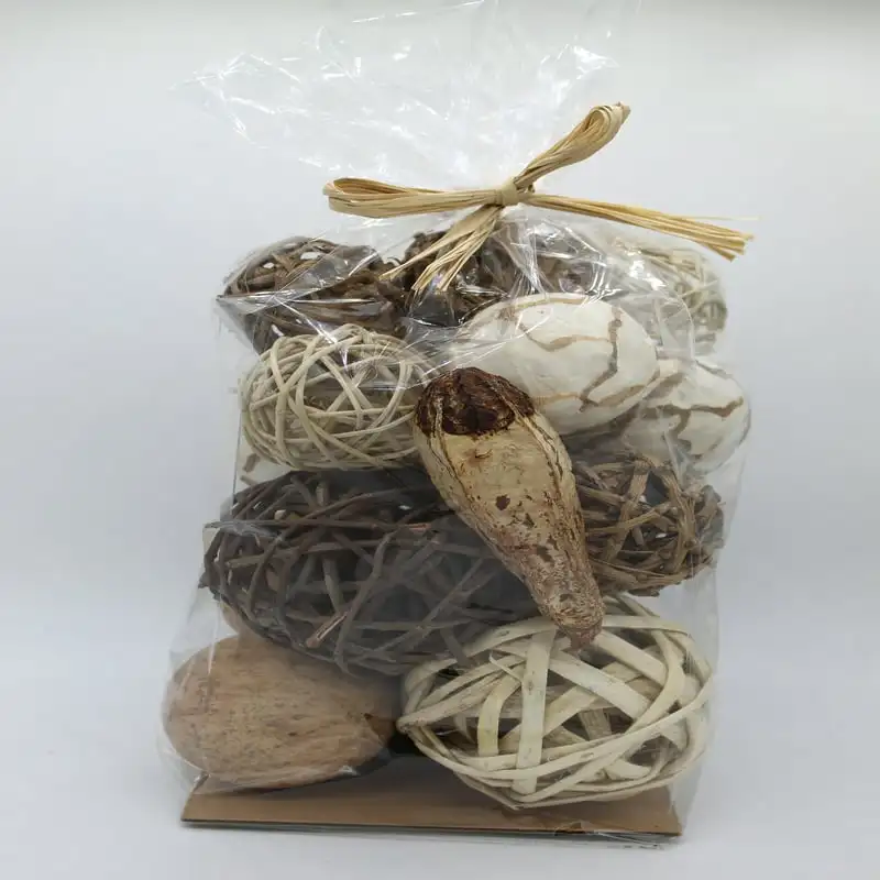 

filler for bowl décor 20 pcs - Red