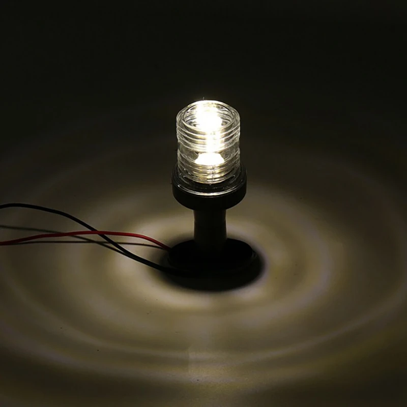 Черная 8-дюймосветодиодный Складная светодиодная навигационная лампа Парусная