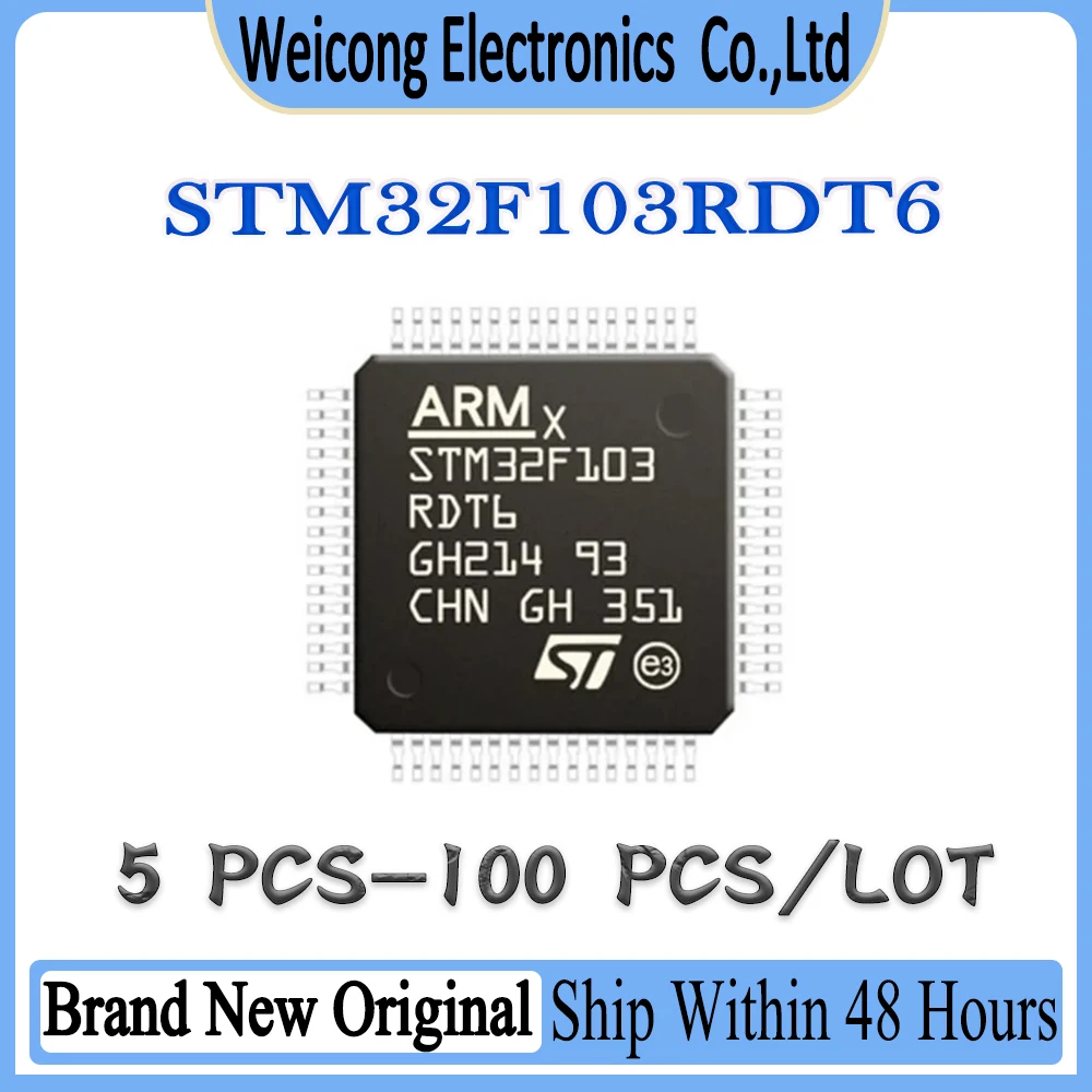 

STM32F103RDT6 STM32F103RDT STM32F103RD STM32F103R STM32F103 STM32F10 STM32F1 STM32F STM32 STM3 STM ST IC MCU Chip LQFP-64