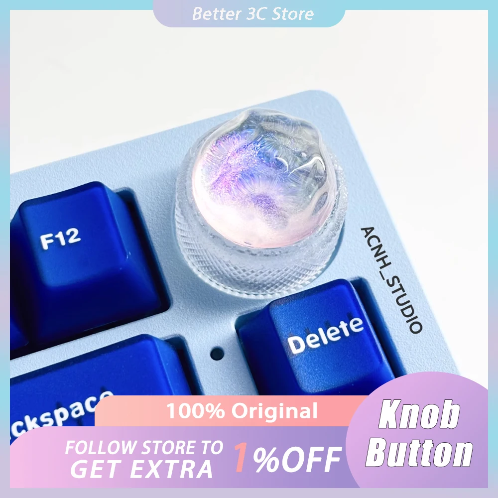 Многофункциональная кнопка для Leobog Hi75 механическая клавиатура клавиатуры ПК