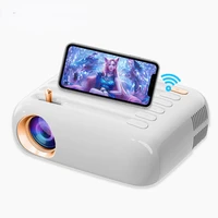smart tv projector for home movie theater mini portable projectors screen support 1080p beam projector with wifi 017
