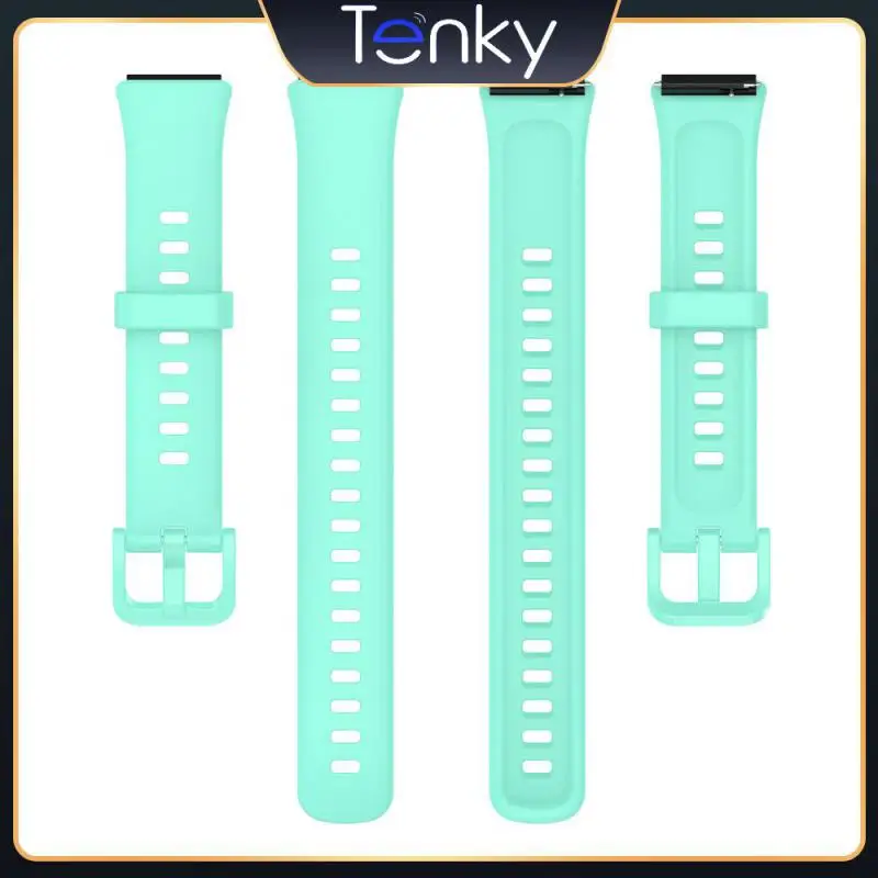 

Wristband Suitable For Huawei Bracelet 7 Sports Bracelet 7 Silicon Watchband Silicon Waterproof Watch Strap Soft Comfortable
