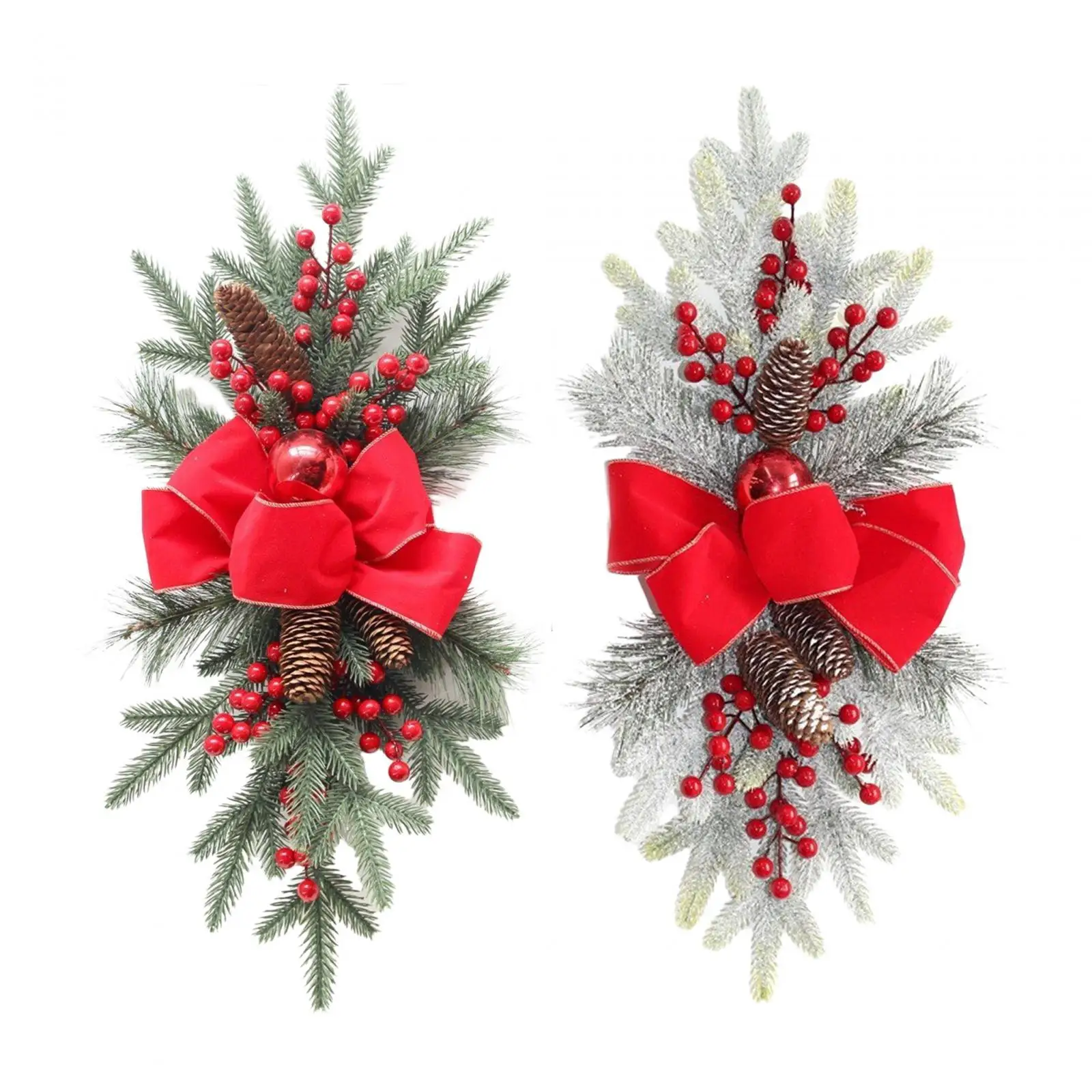 

Christmas Garland Mantle Wall Hanging Decor Christmas Stair Swag Decorations