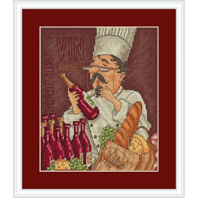 Набор для вышивки ZZ2186 крестиком без принта наборы