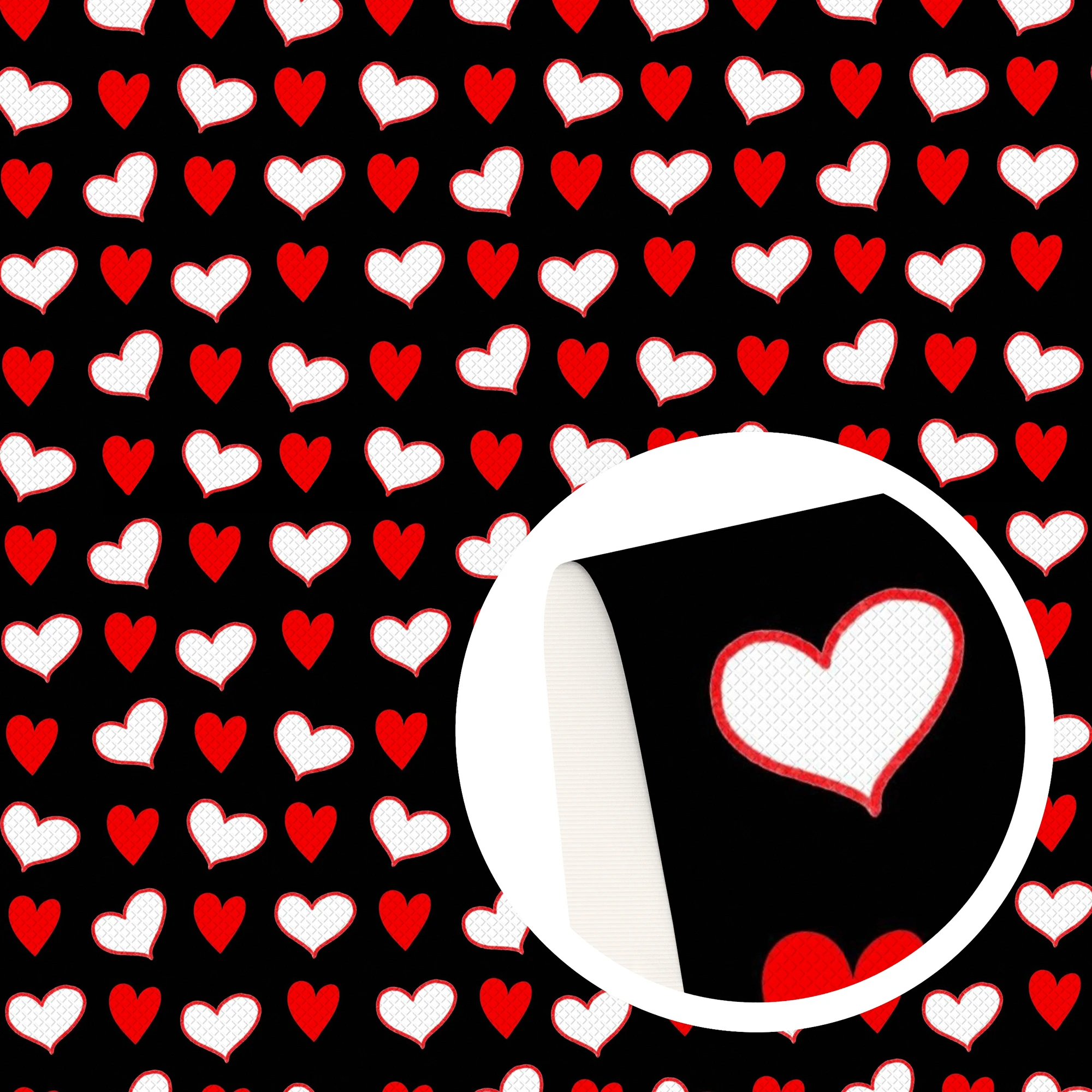 Бесплатная доставка День Святого Валентина сердечки любовь чистый/полиэстер