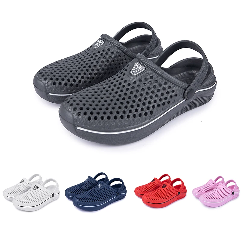 

New Women Breathable Beach slippers Soft Comfortable Shoes Garden Clog Aqua Shoes Trekking Wading Size 36-45 sandalias hombre