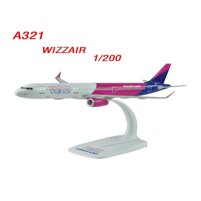 Wizz-air Модель Самолета 20 См Смола Основание Статический Дисплей A321 Вкладыш