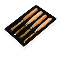 sk5 beech graver new four piece gold plated wood carving knife hardware practical wood carving graver tools