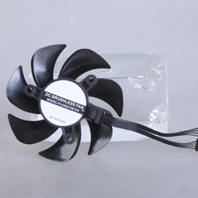 T3EE 3PCS 80 мм 4PIN ГААССКАЯ ВАНКА ДЛЯ RTX3060 Эффективное охлаждение и усиливает