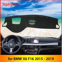 for bmw x6 f16 2015 2016 2017 2018 2019 with hud anti slip mat dashboard cover pad sunshade dashmat car accessories