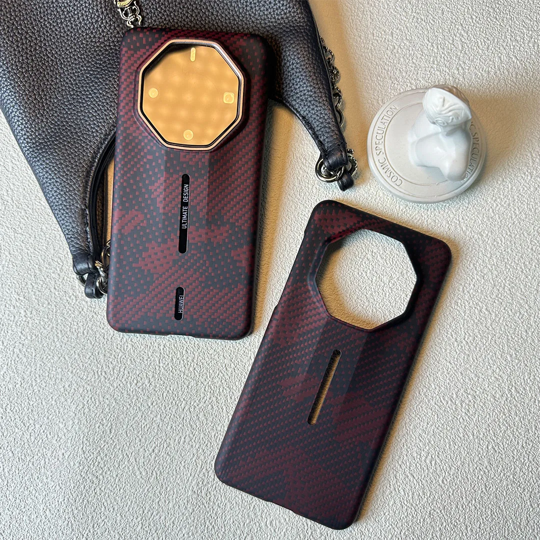 Чехол ACC-Real Carbon для телефона Huawei Mate 60Rs ультратонкие ультралегкие чехлы телефонов