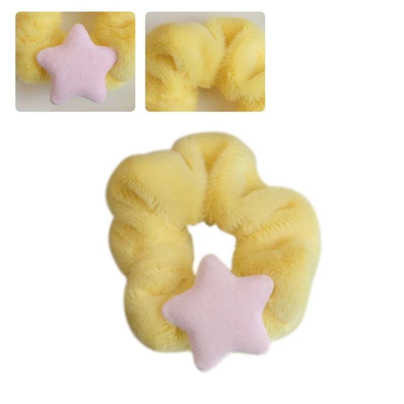 

Hair Ornament Soft Elastic Hair Scrunchies for Female and Young Ponytail Holders