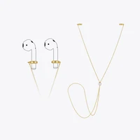 enfashion kpop pearl necklace headphones necklaces for women gold color fashion jewelry party choker 2021 collier femme p213228