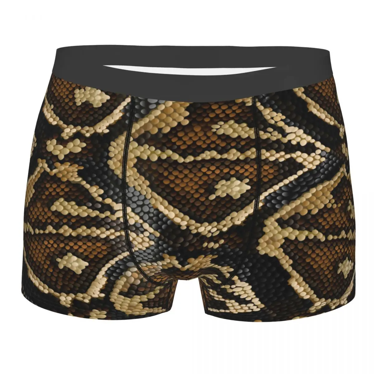 

Boxer Men Underwear Male Panties Snake Skin Texture Shorts Boxer Comfortable Shorts Homme