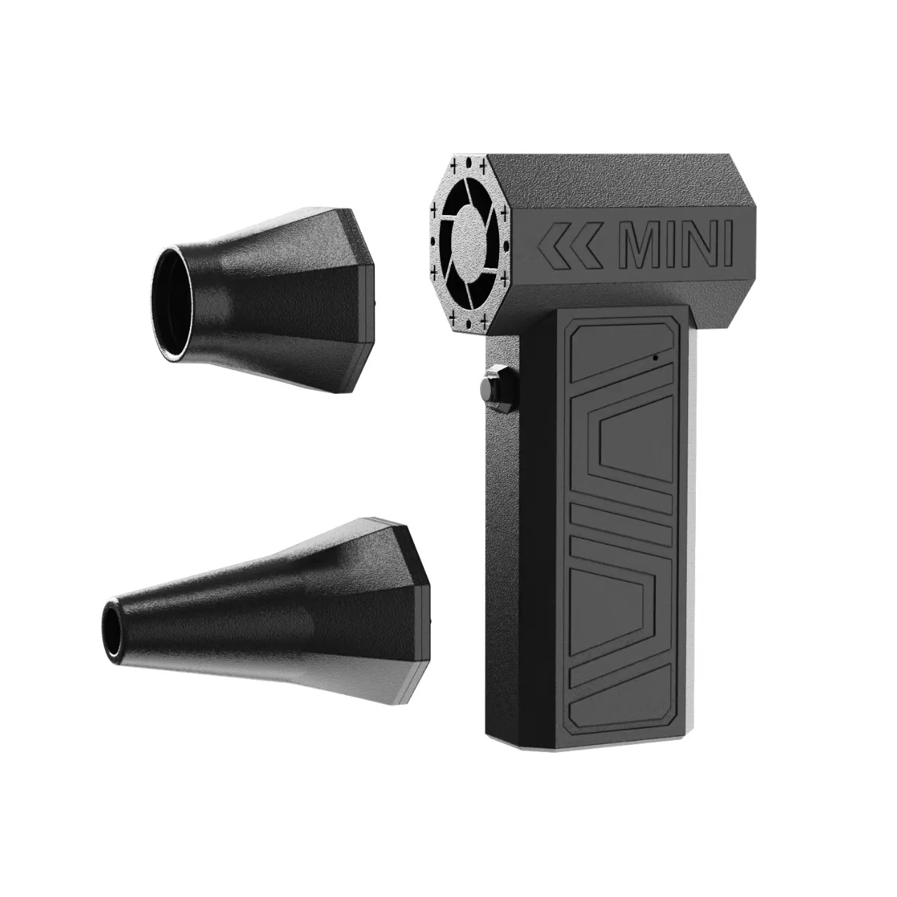 Обновление, мощный вентилятор, 400000 об/мин, пылесос, жестокий вентилятор, зарядка типа C, сильный ветер, 52 м/с, бесщеточный турбореактивный вентилятор