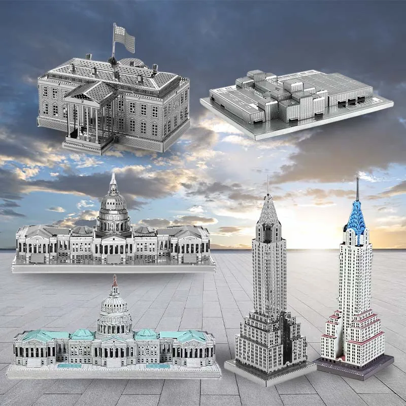 Металлический 3D-пазл 