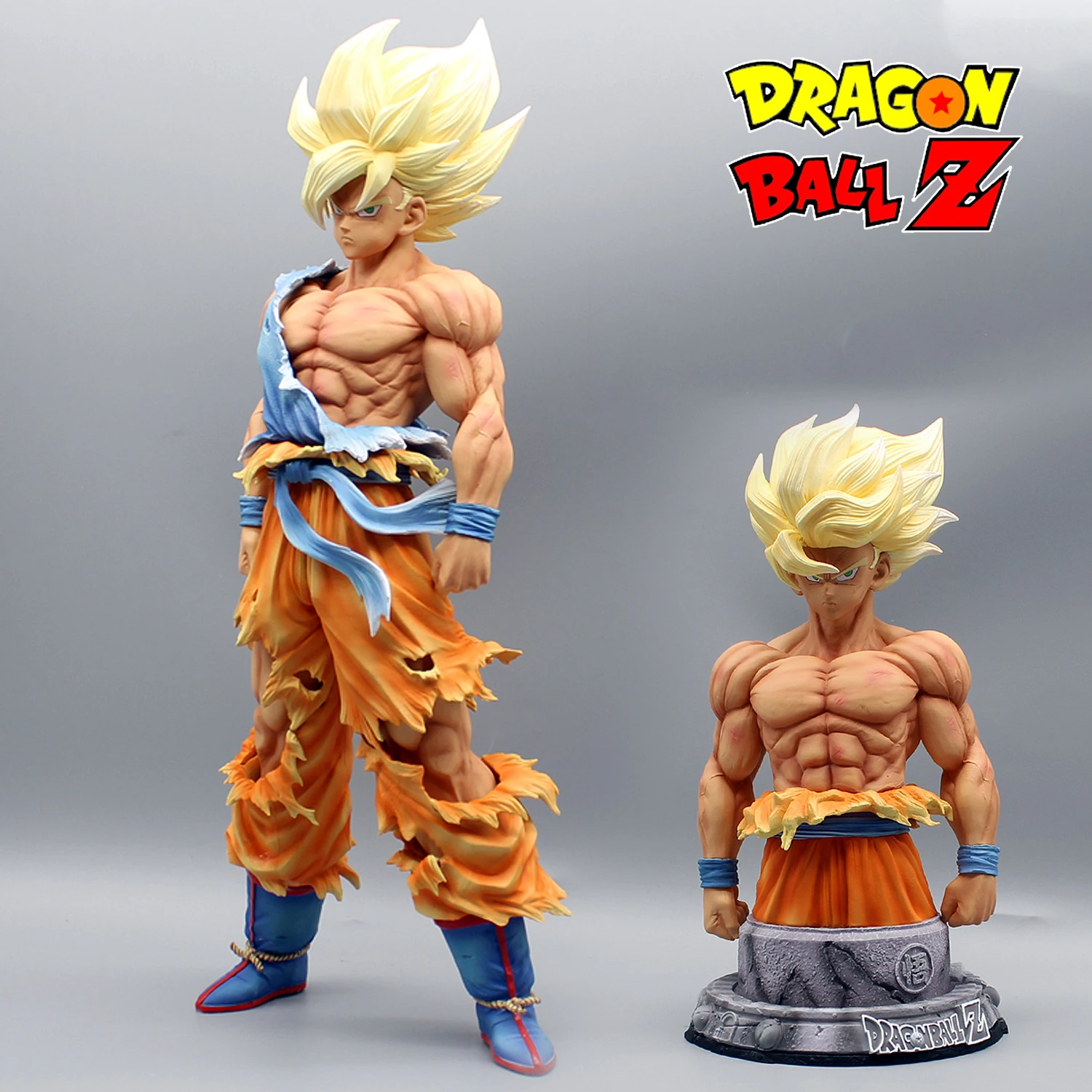 

43cm Dragon Ball Z Figure Son Goku Anime Figure Dbz Gk Super Saiyan Figurine Pvc Statue Model Doll Collectible Ornament Toy Gift