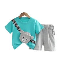 new summer baby clothes suit children girls boys casual cotton t shirt shorts 2pcssets toddler fashion costume kids tracksuits