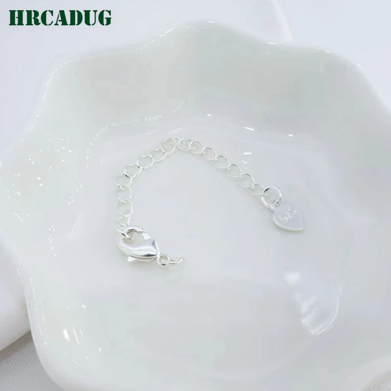 18K Gold-Plated Lobster Buckle Clasps Extension Chains Fashion Jewelry Bracelet Necklace Making Tail Chain Accessories Wholesale