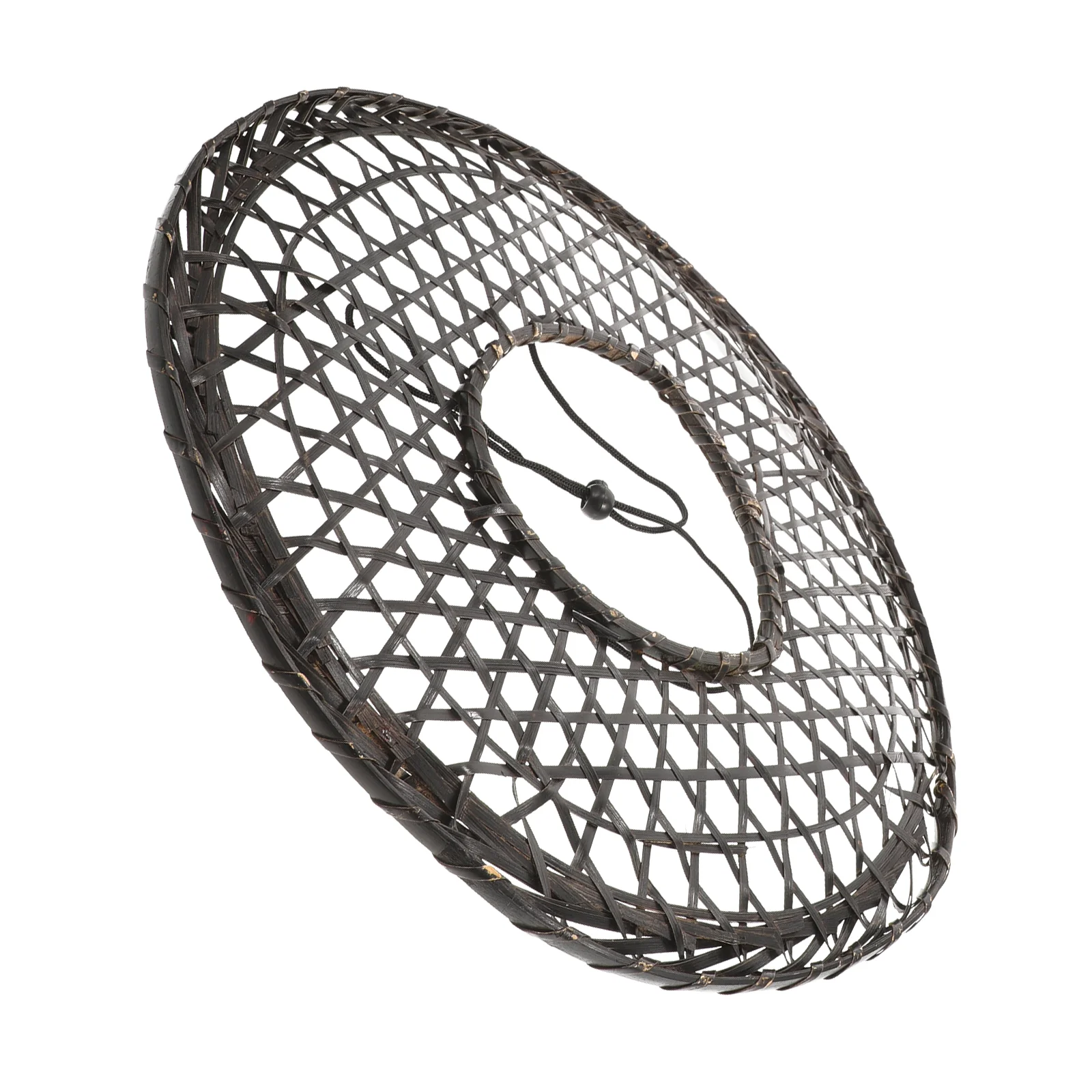 Китайская бамбуковая шляпа винтажная Бамбуковая Шляпа плетеная вручную для