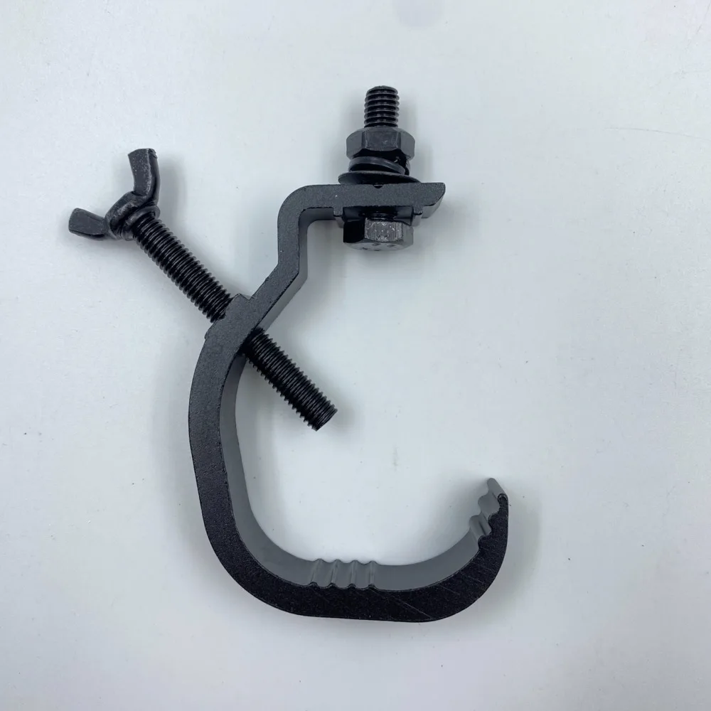 

Мобильный DJ C-образный зажим, рандомные зажимы, алюминиевая ферма, трубчатый крюк для светодиодного тройного освещения, лазерные дымовые машины для свадебной вечеринки