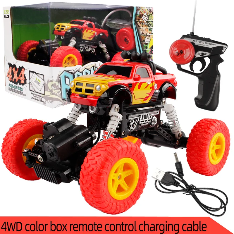 

Wireless Remote Control Vehicle Lateral Drift Double-Sided Driving Stunts High-Speed Climbing Off-Road Vehicle Boy Birthday
