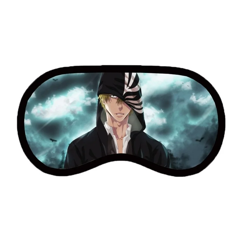 

BLEACH Eye Patch Anime Sleep Blindfold Printing Masks Cosplay Casual Blackout Cute Eyes Mask for Man Eyepatch Cartoon Kinsen