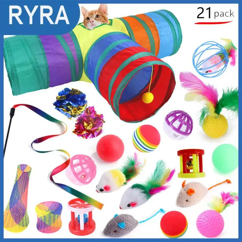 

21 шт./набор, набор игрушек для котят