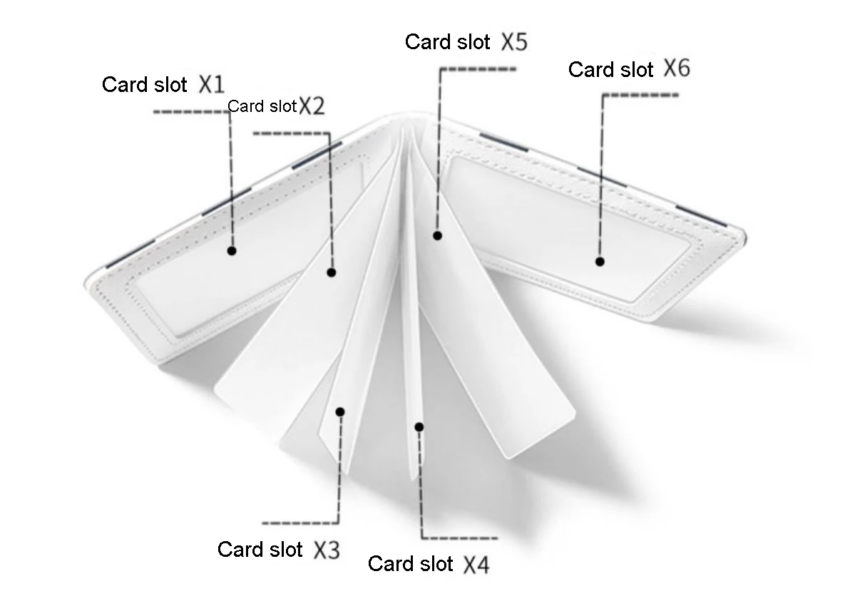 Card Holder Fashion Short Lattice Contrasting Color Folding Houndstooth Clutch Purse Ladies Multi-card Card Holder