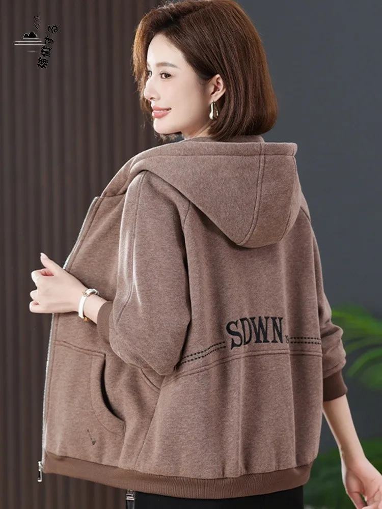 Верхняя одежда с капюшоном для женщин 2024 весна и осень новый вестерн Sle модный