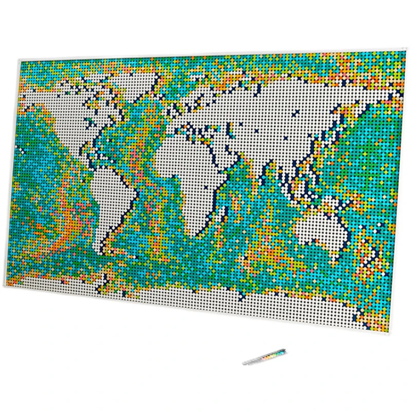 

11695 шт., Детский конструктор «Карта мира»