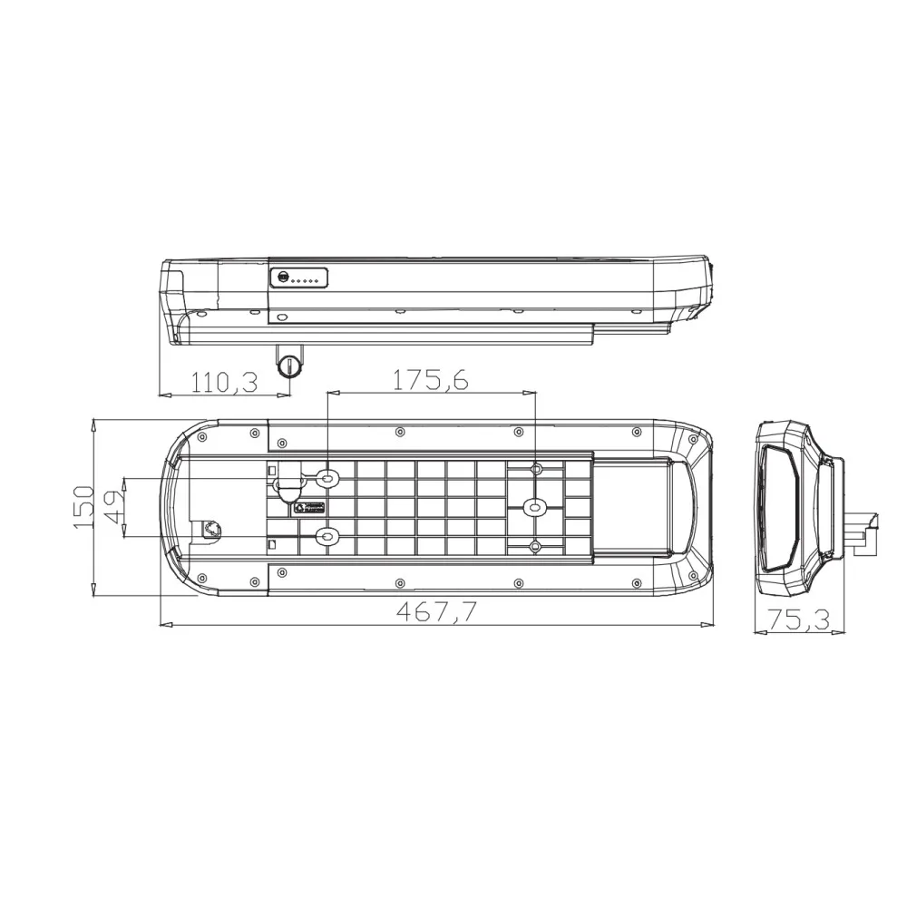 Фото Phylion 37V 11Ah 13Ah 14.5Ah 16Ah 17.5Ah 18Ah для Phylion Wall-ES H370-13J 14J, замена №4