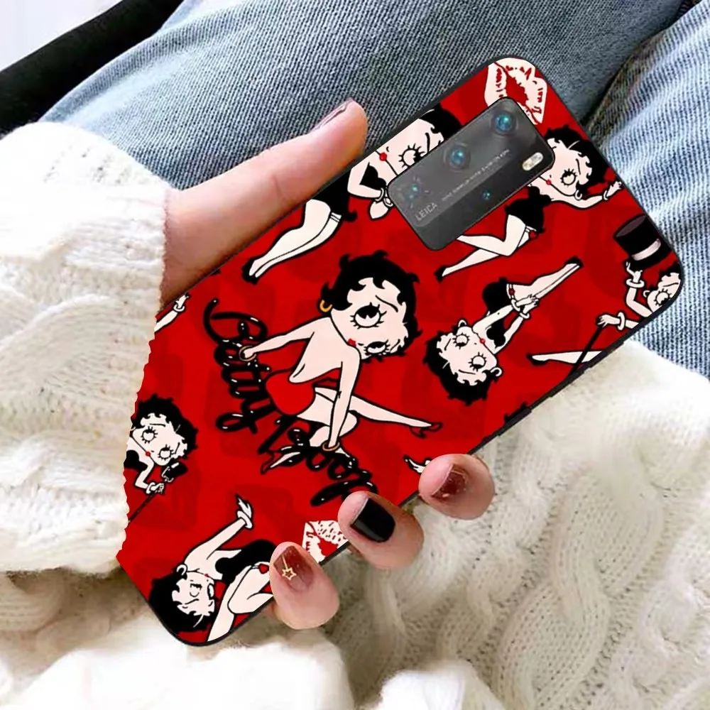 B-Bettys-Cute-B-Boops для Huawei P 8 9 10 20 30 40 50 Pro Lite Psmart Honor lite 70 Mate 20lite