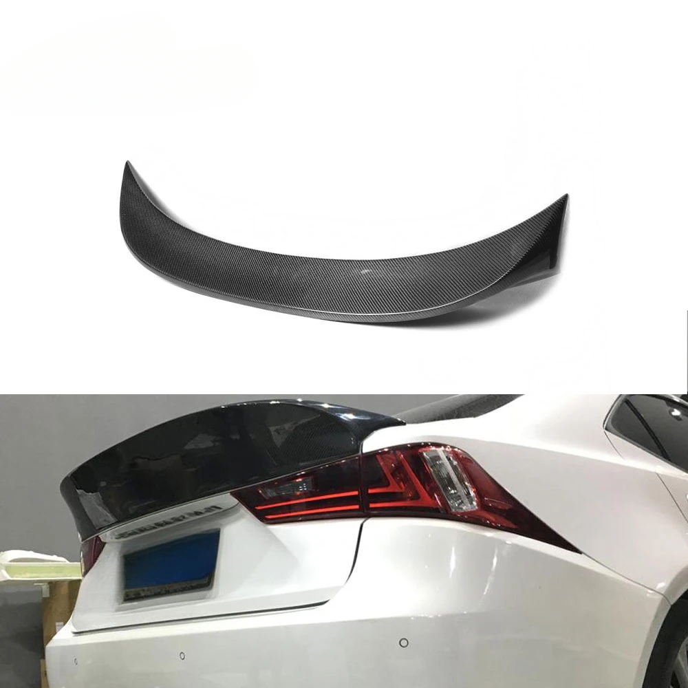 Задний спойлер из углеродного волокна IS350 Lexus IS250 ISF 2013Up