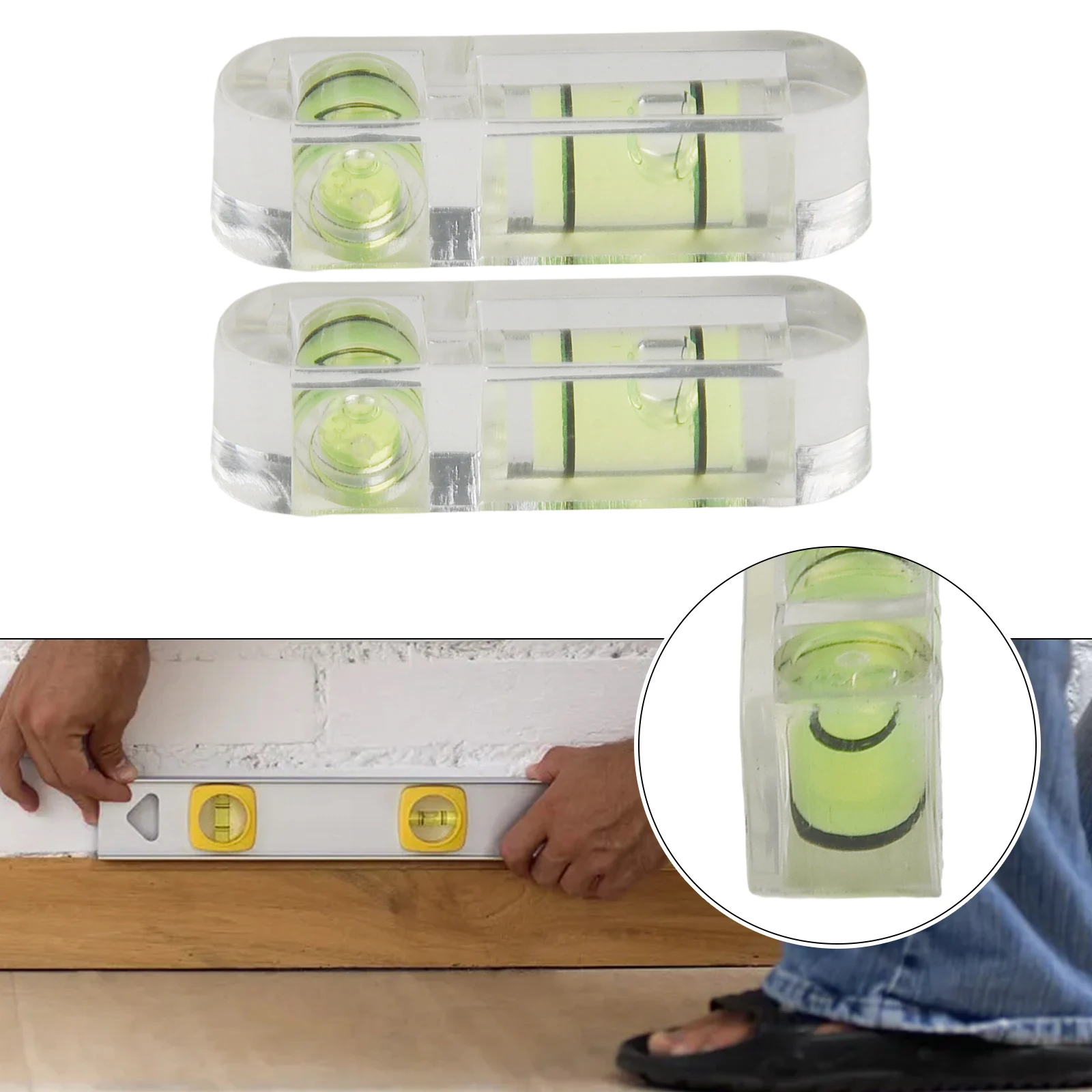 Регулируемый уровень PTZ T-типа пузырьковый нивелир 2 шт. высокоточный PanTilt для