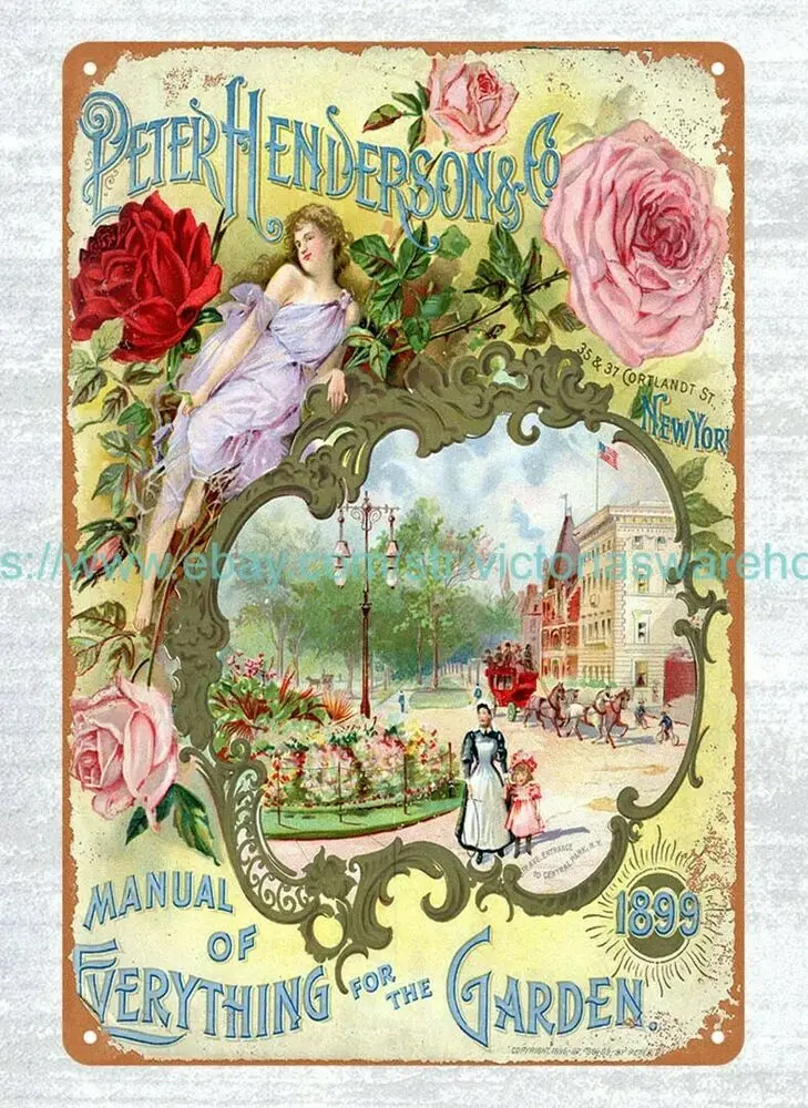 

Розы. Питер Хендерсон и Ко., руководство по эксплуатации в саду. (1899)
