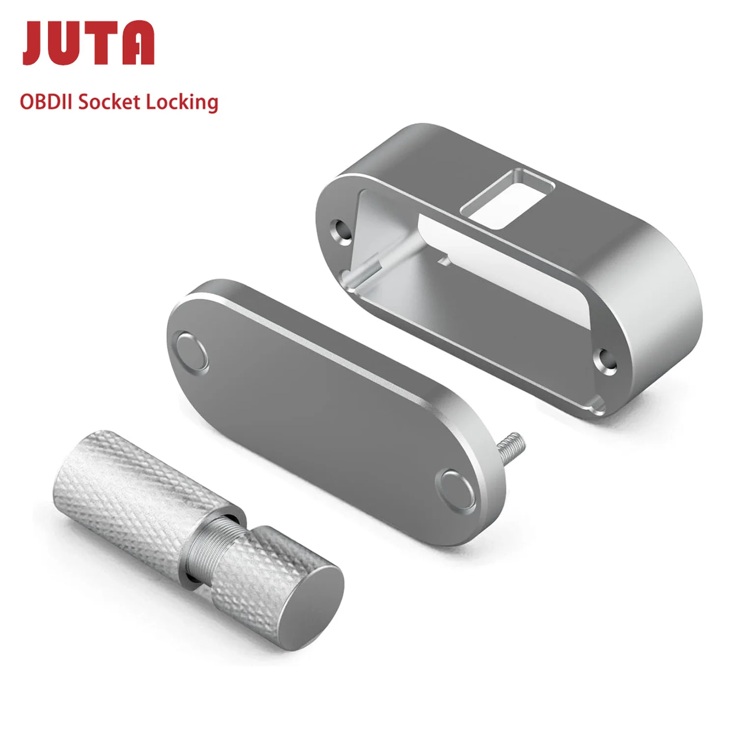 

JUTA OBD2 Lock PRO Материал алюминиевого сплава Разъем OBDII Механическое запирающее устройство Защитная крышка порта OBD автомобиля