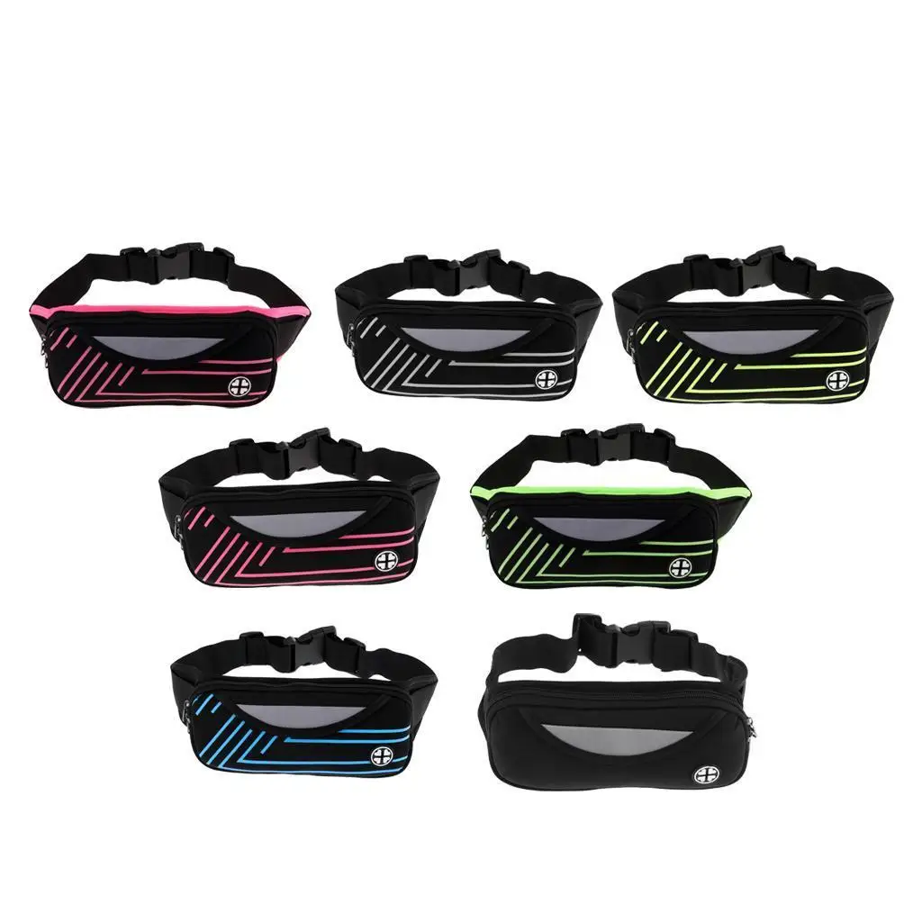 

Running Belt, Fitness Belt, Waist Belt with Zipper, Fits Phones of 6 Below