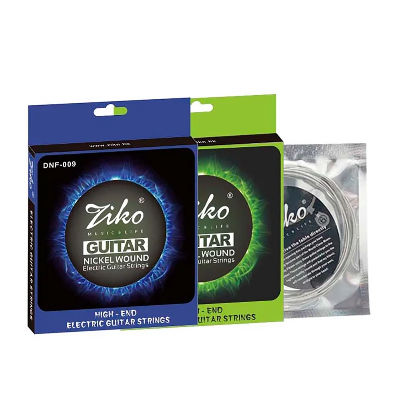 Ziko DNF 010 Струны для электрогитары никелированные гитарные струны из углеродистой