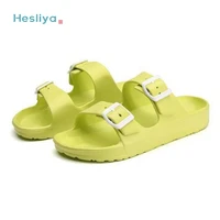 summer slippers men women casual clogs breathable soft beach sandals flip flops shoes no slip mute home shoes slides