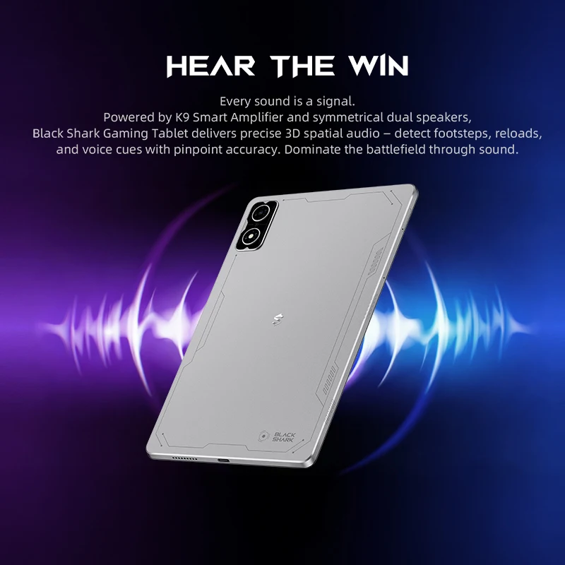Новый игровой планшет Black Shark, глобальная версия, Qualcomm 8S Gen 3, 8,8 дюйма, 144 Гц, 7300 мАч, Bluetooth 5,4 (art.: 3920d3bf6277d) - 3920d3bf6277d