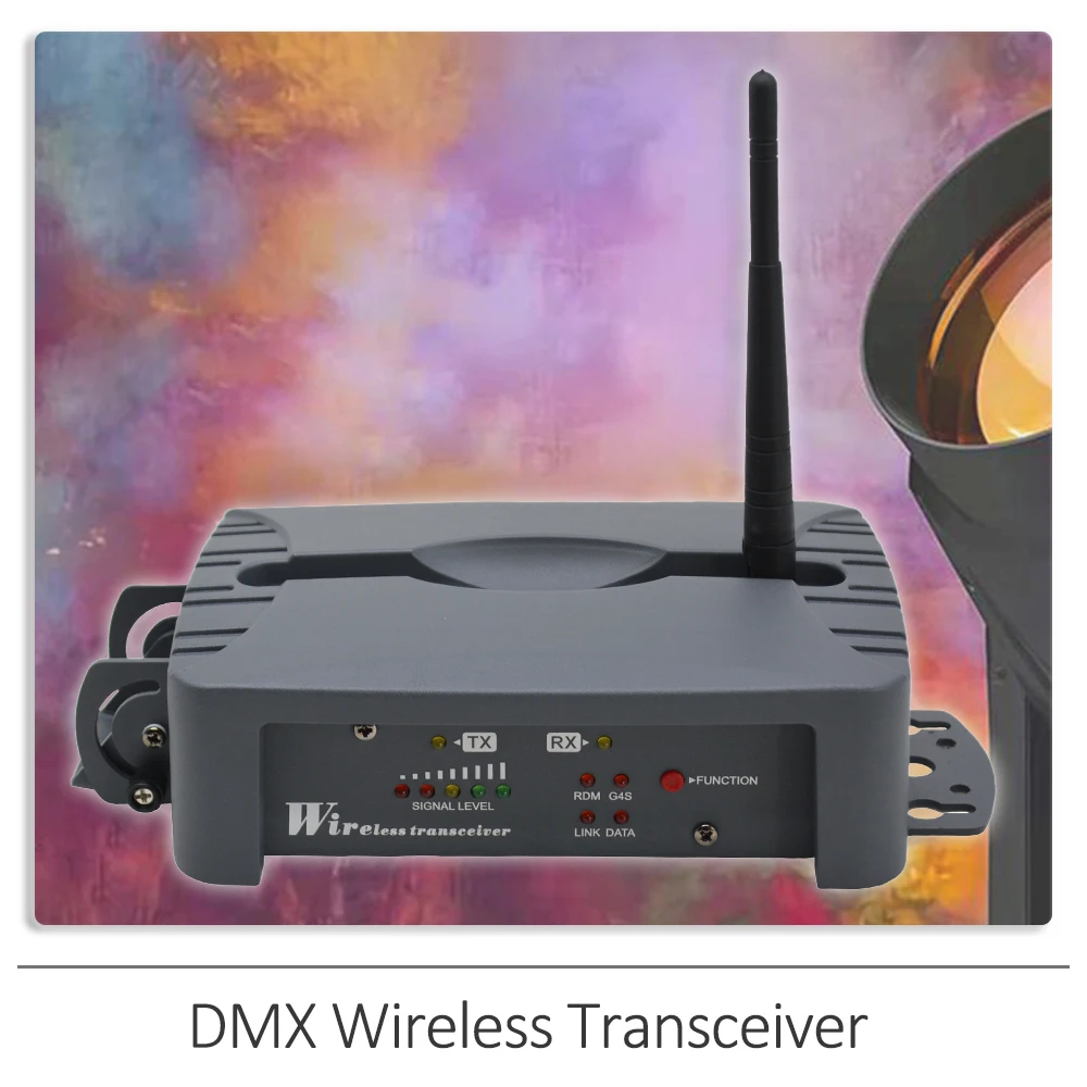 

Профессиональное оборудование для сцены алюминиевый беспроводной DMX 512 контроллер приемник передатчик для дискотеки DJ вечерние движущееся освещение